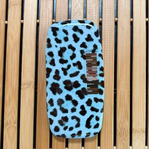 CAI 12 Color Palette Matte & Shimmer Shades in Blue Leopard Print Case